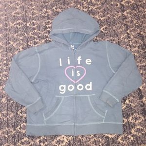 Life is good kids sweatshirt